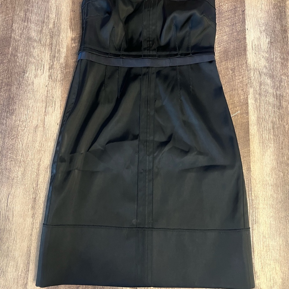 Juicy Couture Elegant Black Strapless Cocktail Dress